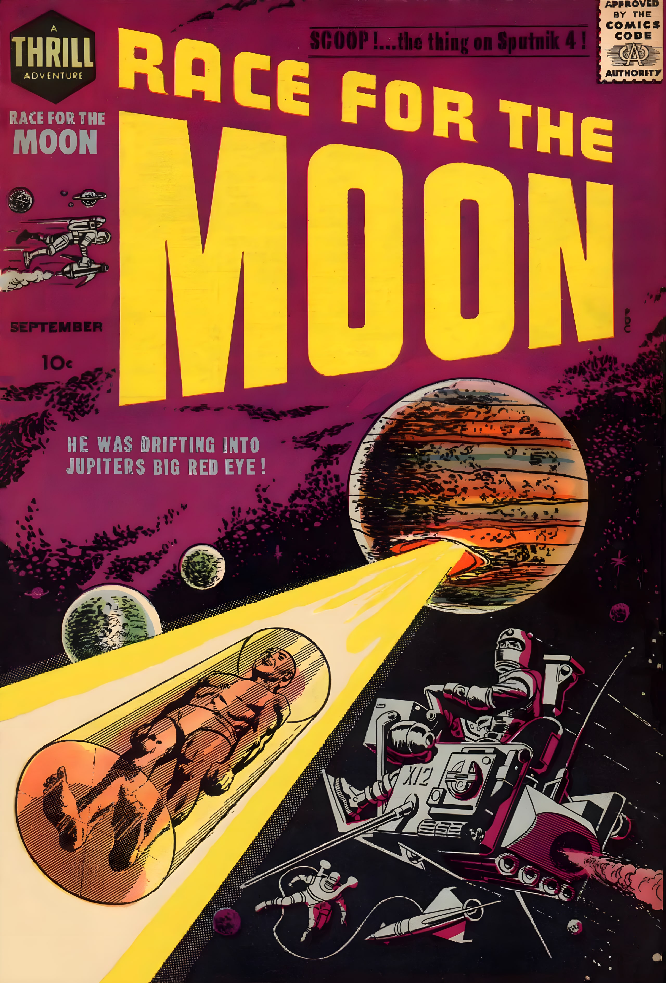 Race for the Moon #02 cover