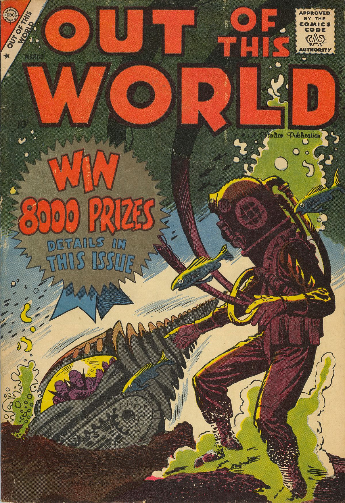 Cover of Out of This World #12