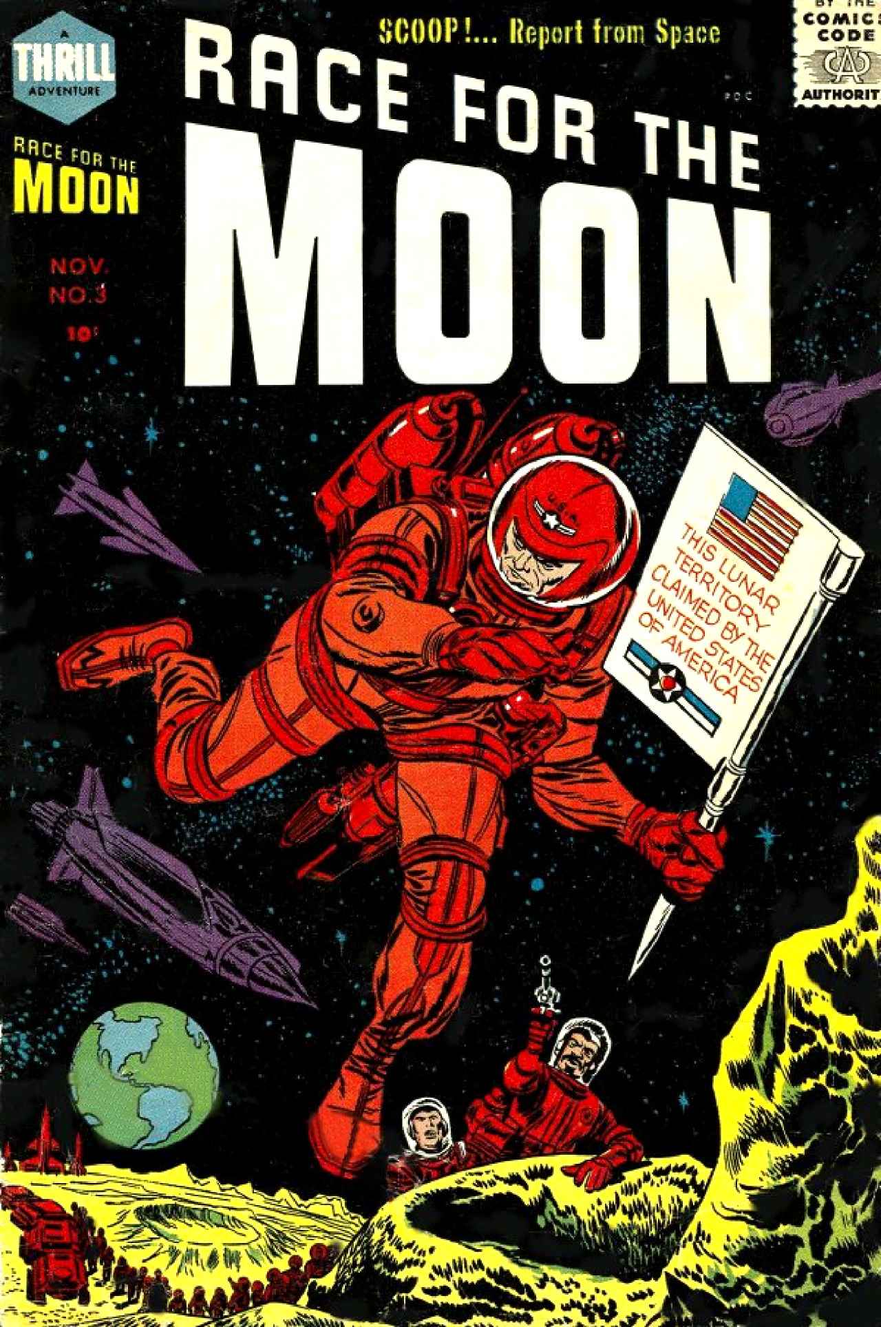 Race for the Moon #03 cover