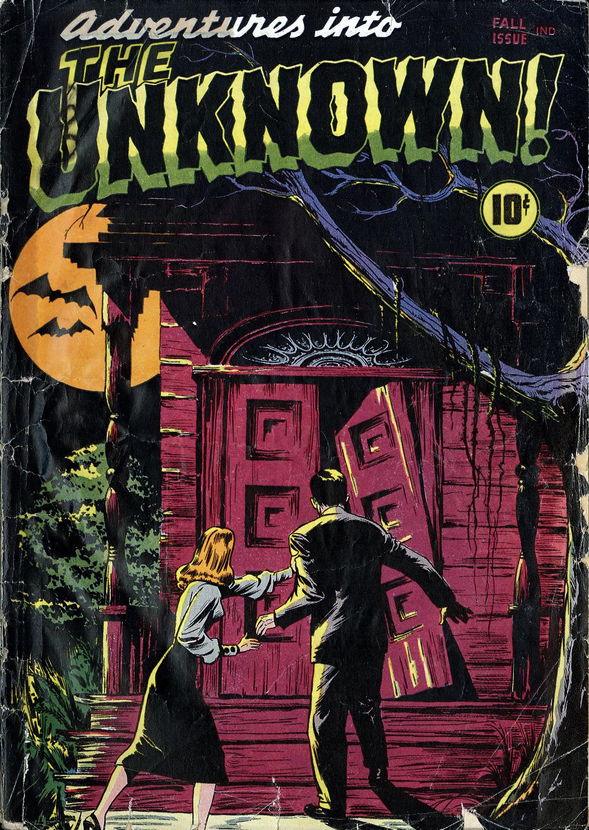 Adventures into the Unknown #01 cover