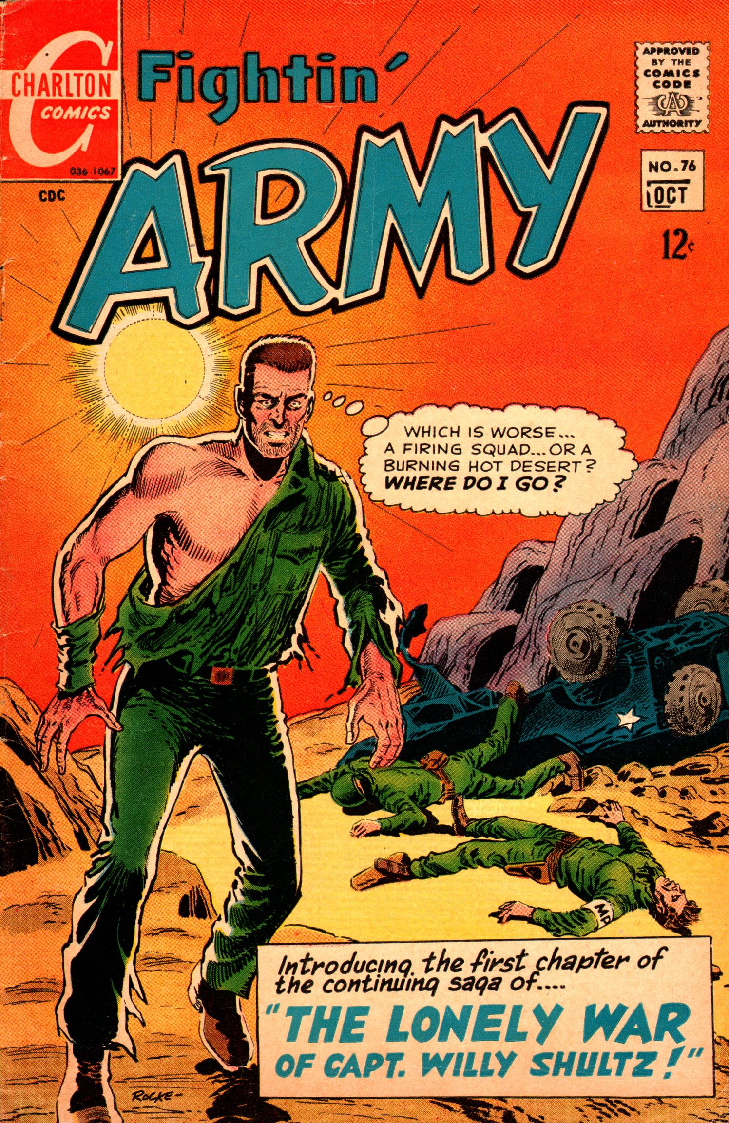 Fightin' Army #76 cover