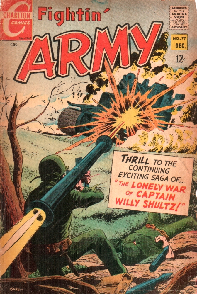 Fightin' Army #77 cover