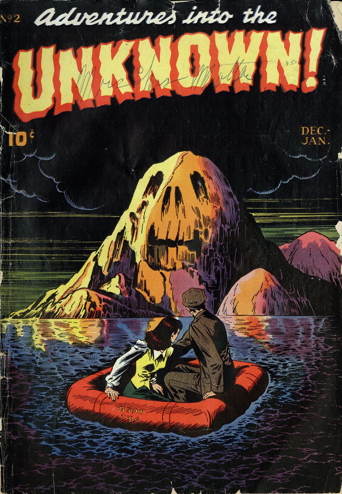 Adventures into the Unknown #02 cover